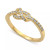 Diamond Knot Band (1/4 ct. t.w.) in 14k Rose, Yellow or White Gold