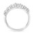 EFFY® Diamond Baguette & Round Horizontal Cluster Ring (3/4 ct. t.w.) in 14k White Gold