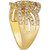 Nude Diamond Multirow Crossover Ring (1-1/6 ct. t.w.) in 14k Gold