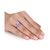 Pink Amethyst (7-7/8 ct.t.w.) Ring in 18k Rose Gold over Sterling Silver