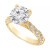 Certified Lab Grown Diamond Solitaire Twist Engagement Ring (3-1/2 ct. t.w.) in 14k Gold