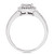 Cushion-Cut Diamond Promise Ring (1/4 ct. t.w.) in Sterling Silver