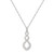 1/2 ct. t.w. Round Shape Diamond Pendant in 14k White Gold