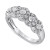 Diamond Halo Cluster Band (1 ct. t.w.) in 14k Gold