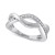 EFFY® Diamond Crossover Ring (1/5 ct. t.w.) in Sterling Silver or 14k Gold-Plated Sterling Silver