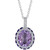 Multi-Gemstone 18" Pendant Necklace (4-3/4 ct. t.w.) in Sterling Silver