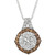 Diamond Cluster 18" Pendant Necklace (1-1/3 ct. t.w.)  in 14k White Gold