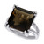 Smoky Quartz Statement Ring (10 ct. t.w.) in Sterling Silver