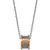 Women's Forever Two-Tone PVD Stainless Steel Cable Pendant Necklace