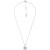 Pave Lock Pendant Necklace