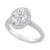 Certified Lab Grown Diamond Halo Engagement Ring (2-1/2 ct. t.w.) in 14k Gold