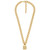 Pave Lock Chain Necklace