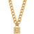 Pave Lock Chain Necklace