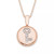 Diamond (1/20 ct. t.w.) Key Pendant in 14k Yellow or Rose Gold