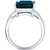Blue Topaz Statement Ring (9-1/4 ct. t.w.) in Sterling Silver
