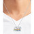 Diamond Accented Disc, Heart & PRIDE Pendant Necklace in Sterling Silver, 16" + 4" extender