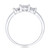 Diamond 3-Stone Promise Ring in 10k White Gold (1/4 ct. t.w.)