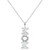 Diamond "Mom" Pendant Necklace (1/10 ct. t.w.) in Sterling Silver
