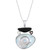 Multi-Stone 18" Pendant Necklace in Sterling Silver