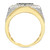 Men's Black & White Diamond Ring (1-1/2 ct. t.w.) in 10k Gold