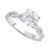 Certified Lab Grown Diamond Twist Engagement Ring (2 ct. t.w.) in 14k Gold