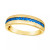 Men's Cornflower Sapphire Band (5/8 ct. t.w.) in 14k Gold