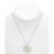 Diamond Mom Heart Pendant Necklace (1/10 ct. t.w.) in Sterling Silver & 18K Gold-Plate