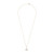 Cultured Freshwater Pearl with Diamond Accent Fashion Pendant Necklace in 14K Yellow Gold