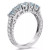 Blue Topaz (1-1/2 ct. t.w.) Ring in Sterling Silver (Also Available in Other Birthstones)