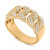 Men's Diamond Chain Link Ring (1/2 ct. t.w.) in 10k White Gold (Also in Yellow Gold)