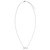 Diamond 1/5 ct. t.w. Infinity Necklace in Sterling Silver