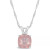 Sky Blue Topaz (2-3/4 ct. t.w.) Pendant Necklace in Sterling Silver. Also Available in Rose Quartz,  and Amethyst