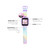 Kid's 2 Textured Holographic Tpu Strap Smart Watch 41mm