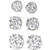 Diamond Stud Earrings (2 ct. t.w.) in 14k White Gold