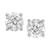 Diamond Stud Earrings (2 ct. t.w.) in 14k White Gold