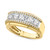 Men's Diamond Band (1-1/2 ct. t.w.) in 10k Gold