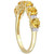 Citrine (1-2/5 ct. t.w.) & White Topaz (1/8 ct. t.w.) Ring in Gold-Plated Sterling Silver