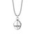 Grogu Diamond Pendant Necklace (1/5 ct. t.w.) in Sterling Silver