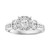 EFFY® Diamond Halo Engagement Ring (1 ct. t.w.) in 14k White Gold
