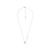 Women's Cushion Halo Pendant with Cubic Zirconia Clear Stones