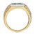EFFY® Men's Diamond Cluster Ring (1 ct. t.w.) in 14k Gold & White Gold