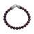 Red Tiger's Eye (8mm) Beaded Bracelet in Sterling Silver, Created for Macy's