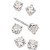 Diamond Stud Earrings (1/4 ct. t.w.) in 14k White Gold