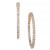 Nude Diamond In & Out Hoop Earrings (2 ct. t.w.) in 14k Rose Gold (also in Yellow Gold and White Gold)