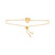 Mother of Pearl & Cubic Zirconia Heart Halo Bolo Bracelet in 18k Gold-Plated Sterling Silver, Created for Macy's