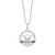 Grogu Diamonds Pendant Necklace (1/10 ct. t.w.) in 10K Yellow Gold and Sterling Silver