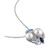 Cultured Freshwater Pearl (6-1/2 & 7-1/2mm) & Multicolor Topaz (1-1/2 ct. t.w.) 18" Pendant Necklace in Sterling Silver