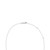 Cultured Freshwater Pearl (7 mm) Diamond Accent Necklace in Sterling Silver