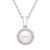 Cultured Freshwater Pearl (7 mm) Diamond Accent Necklace in Sterling Silver