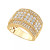 Men's Diamond Multi-Cluster Ring (3 ct. t.w.) in 10k Gold
